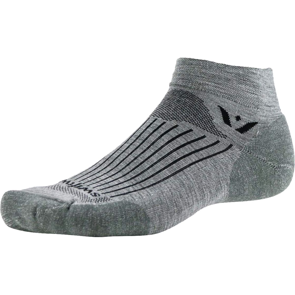 Swiftwick Pursuit Ankle Merino Sock Heather, XL - Men's