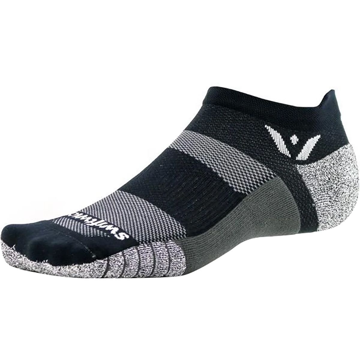 Swiftwick Flite XT No Show Sock Black, L