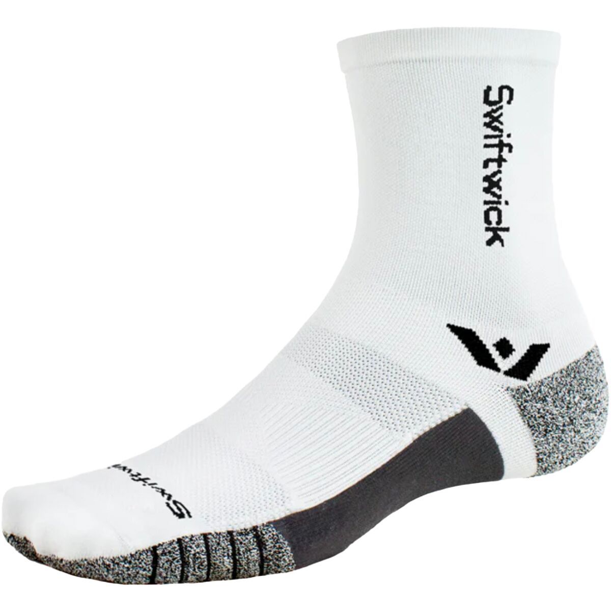 Swiftwick Flite XT Mid-Crew Sock White/White, S