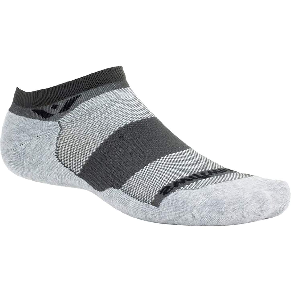 Swiftwick Maxus No Show Sock Gray, XL