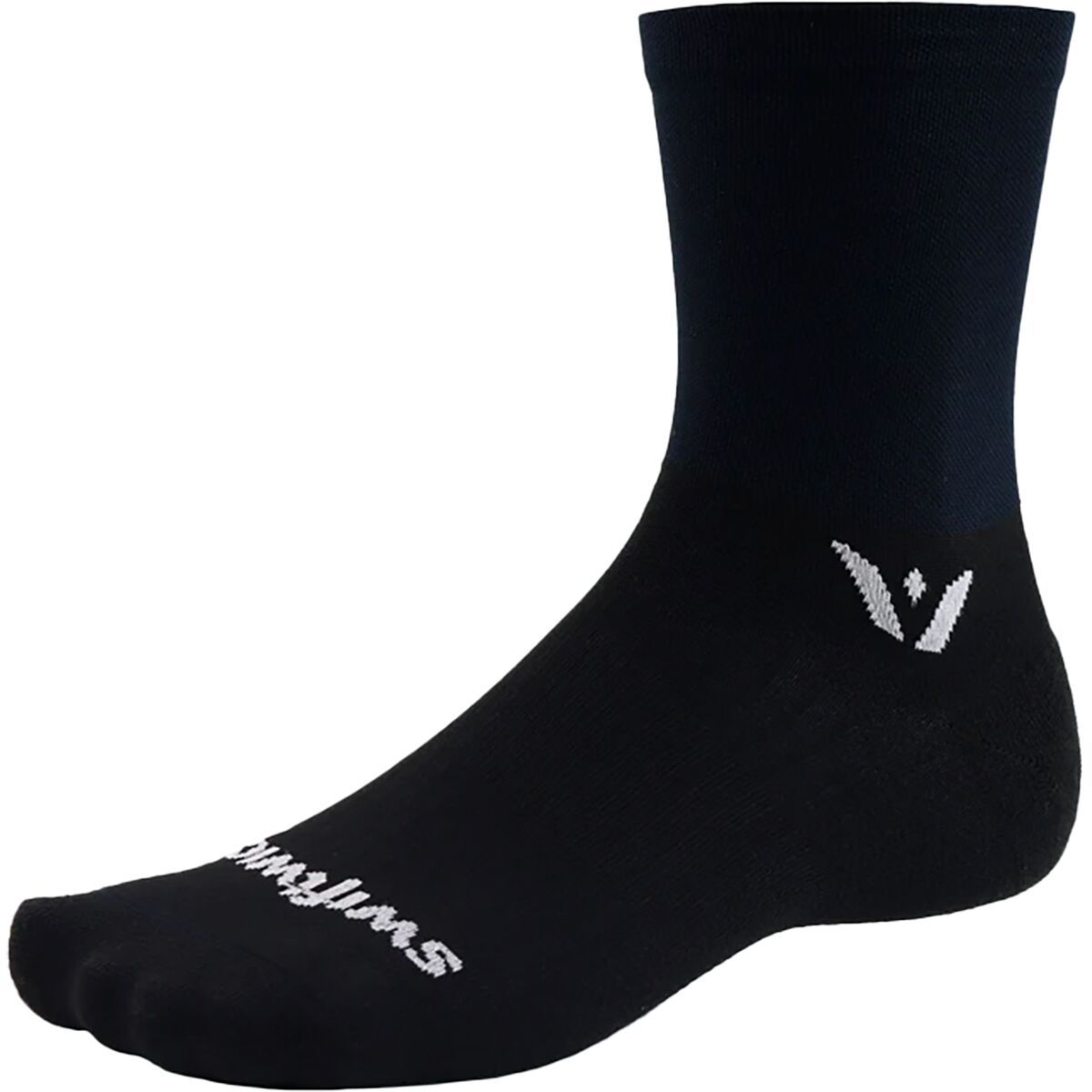 Swiftwick Swiftwick Aspire Mid-Crew Sock Black, L - Men's