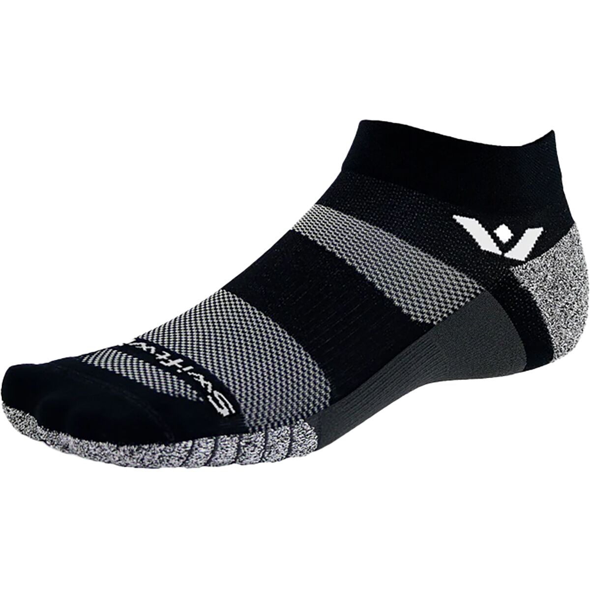 Swiftwick Flite XT Ankle Sock Black, L - Men's