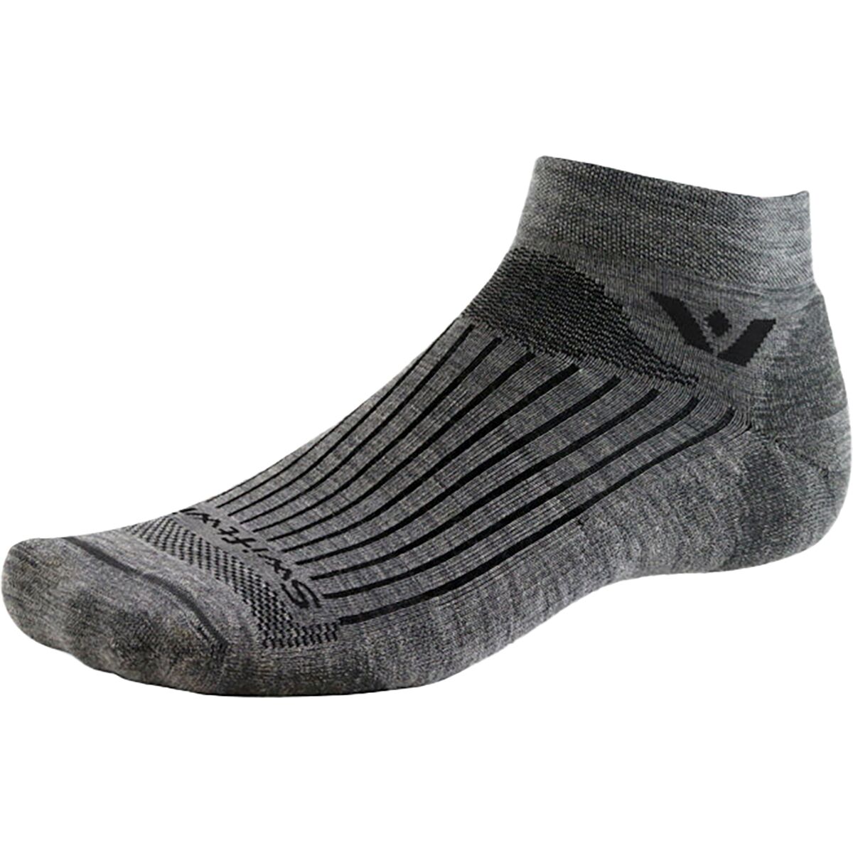 Swiftwick Pursuit Ankle Merino Sock Heather, M - Men's