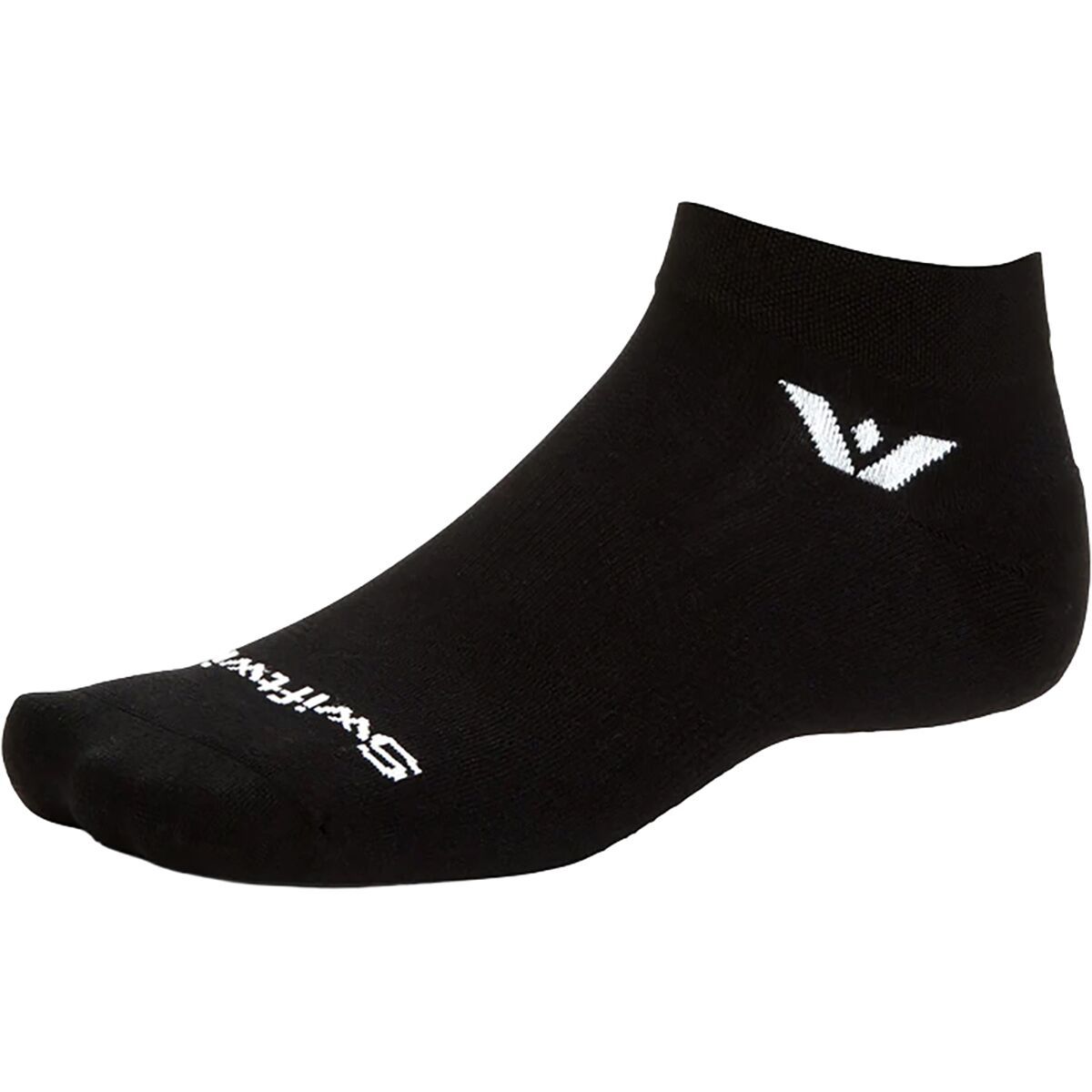 Swiftwick Aspire Ankle Sock Circuit Black, S - Men's
