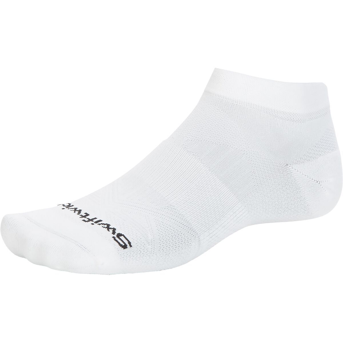 Swiftwick Aspire Ankle Sock Circuit White Military, L - Men's