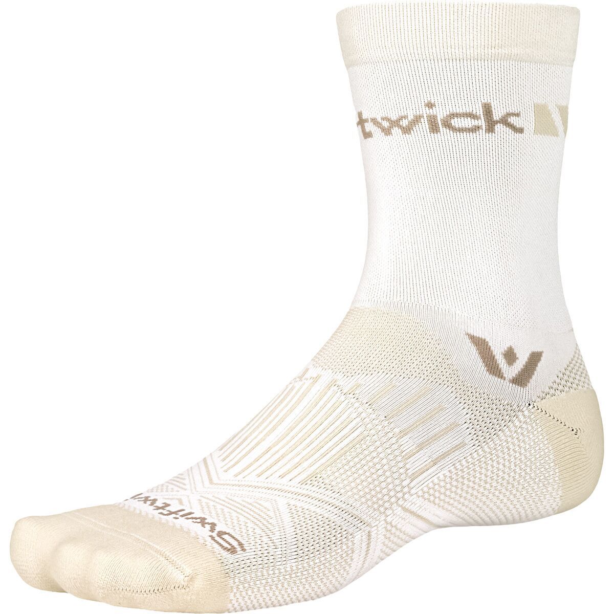 Swiftwick Aspire Mid-Crew Sock Oatmeal Tan, L - Men's