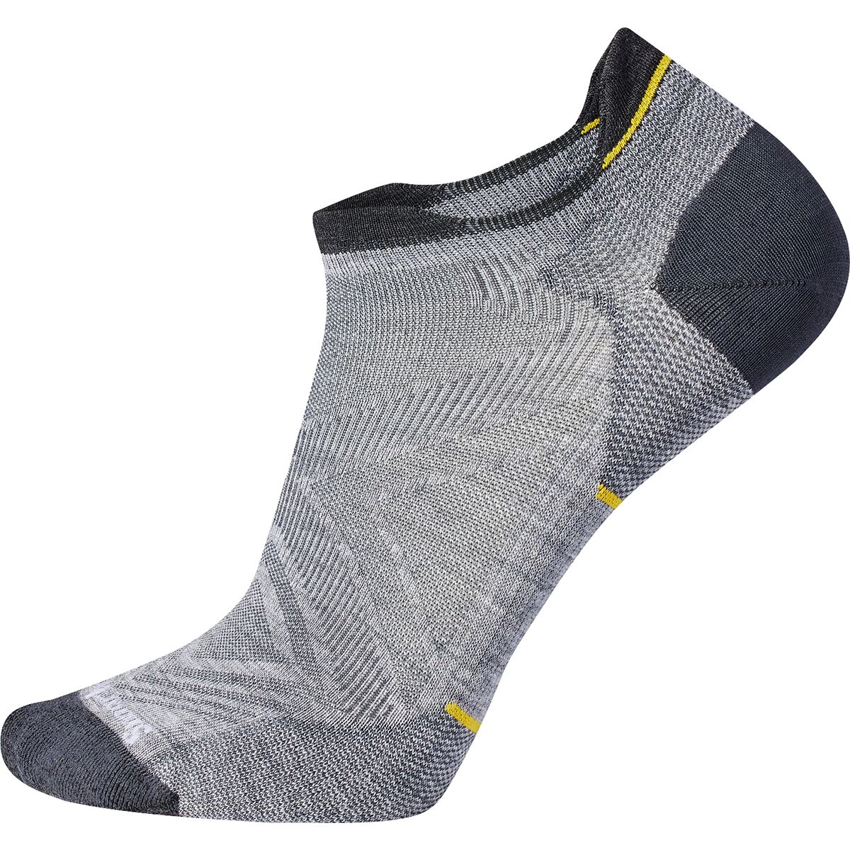 Smartwool Smartwool Run Zero Cushion Low Ankle Sock Light Gray, XL
