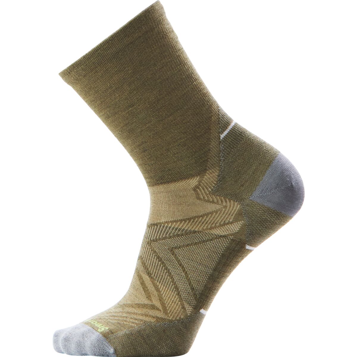Smartwool Smartwool Run Zero Cushion Mid Crew Sock Winter Moss, M