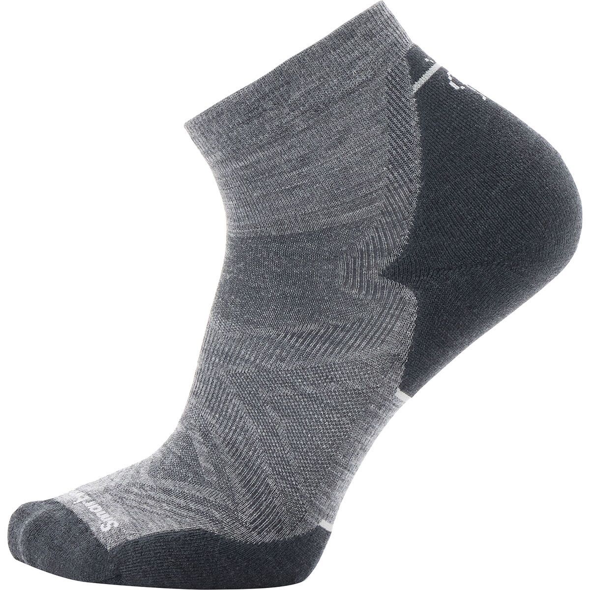 Smartwool Run Targeted Cushion Ankle Sock Medium Gray, S