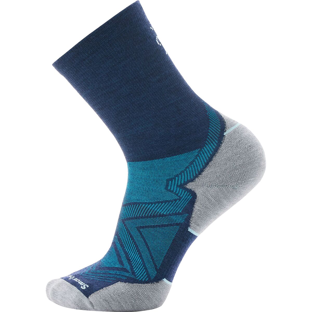 Smartwool Smartwool Run Targeted Cushion Mid Crew Sock Deep Navy, XL