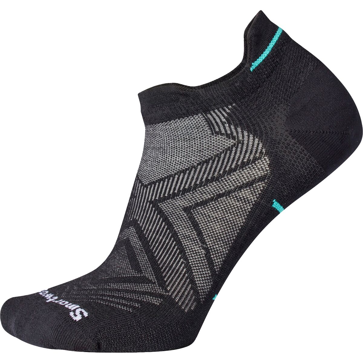 Smartwool Smartwool Run Zero Cushion Low Ankle Sock - Women's Black, L