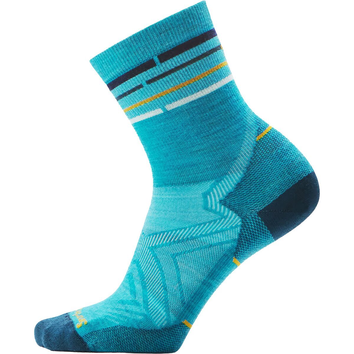 Smartwool Smartwool Run Zero Cushion Mid Crew Sock - Women's Capri, S