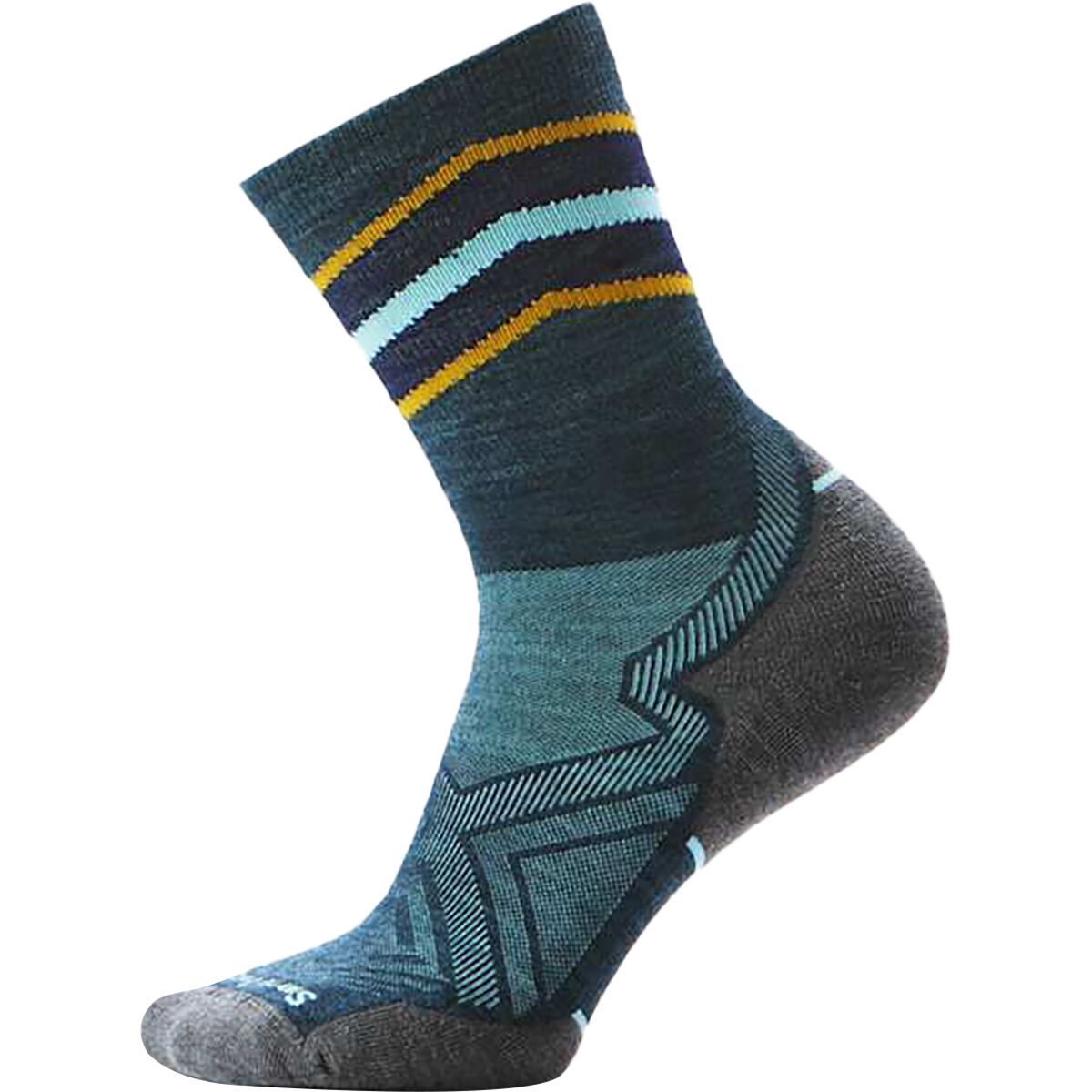 Smartwool Smartwool Run Targeted Cushion Mid Crew Sock - Women's Twilight Blue, L