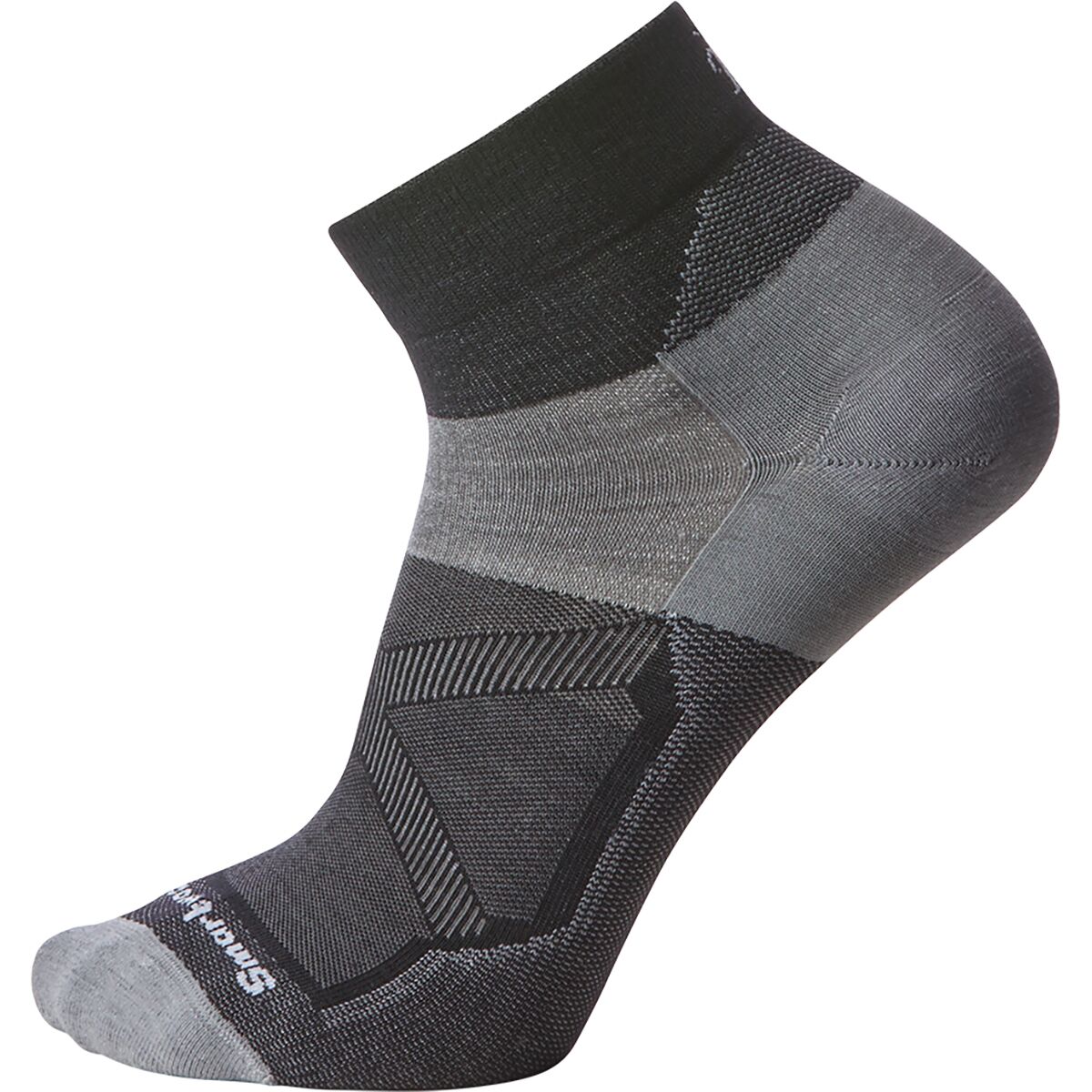 Smartwool Bike Zero Cushion Ankle Socks Black, M - Men's