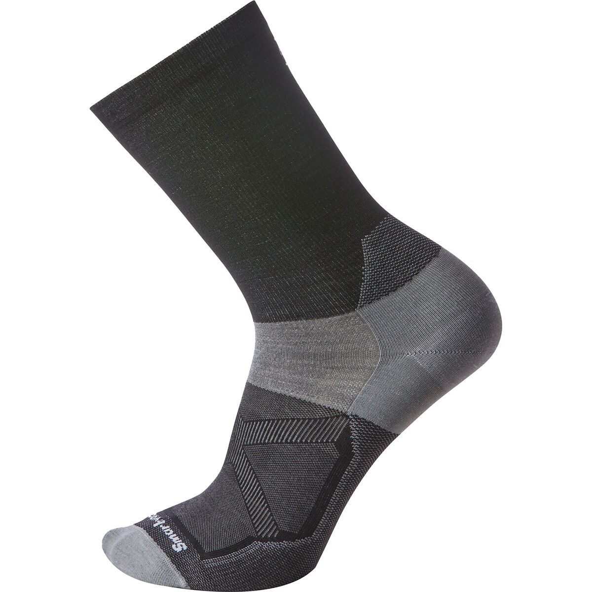Smartwool Bike Zero Cushion Crew Sock Black, XL - Men's