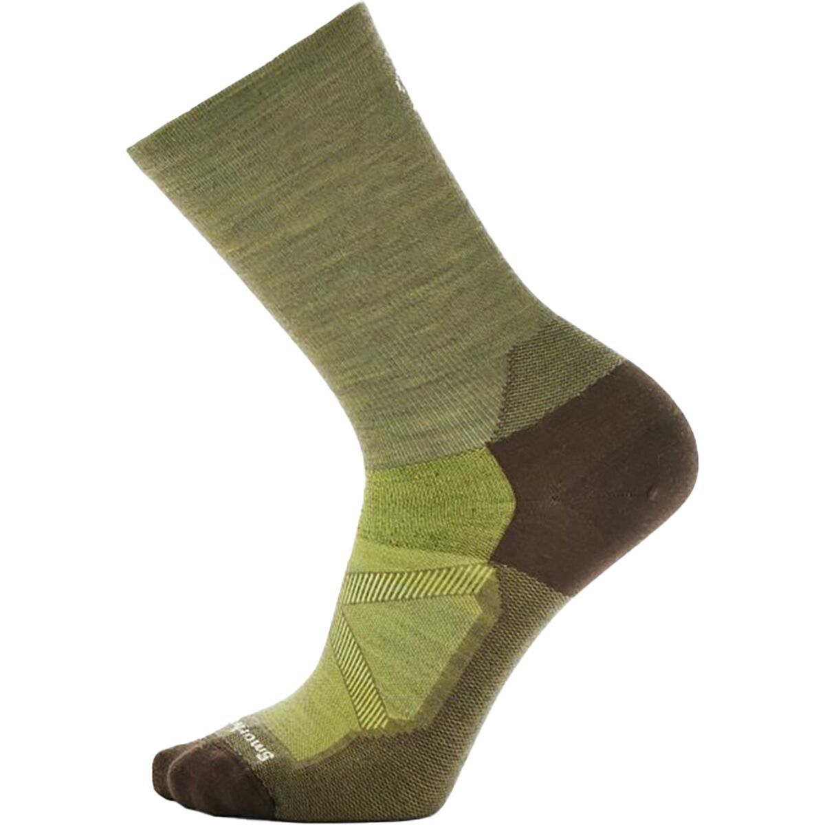 Smartwool Bike Zero Cushion Crew Sock Winter Moss, M - Men's