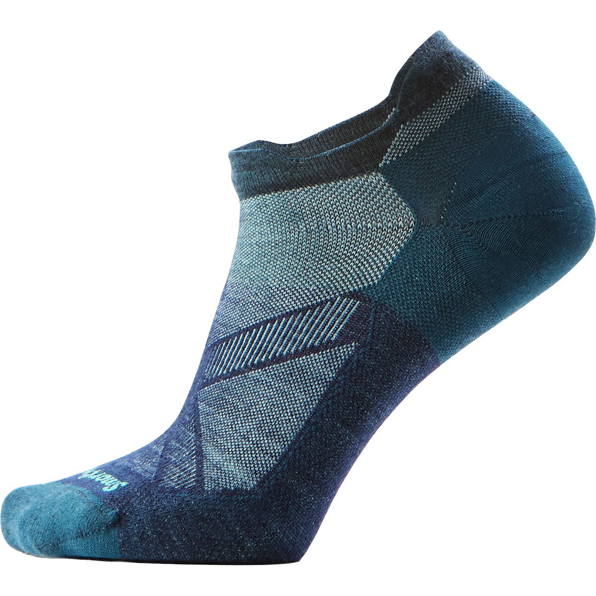 Smartwool Bike Zero Cushion Low Ankle Socks - Women's Twilight Blue, L