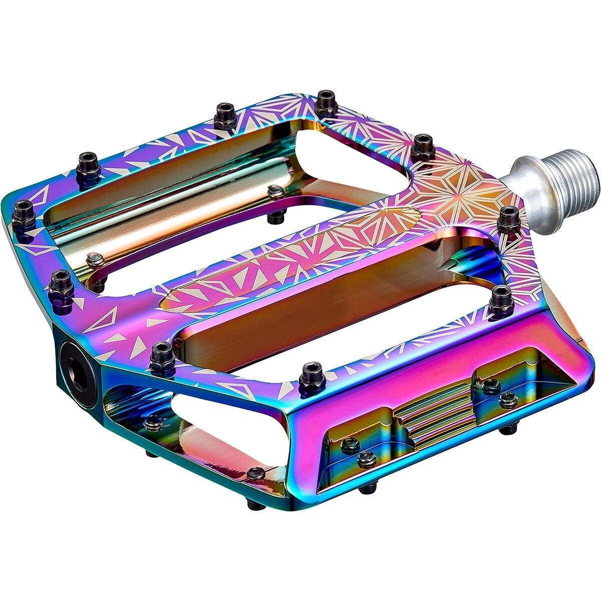 Supacaz Supacaz Krypto CNC Alloy Pedal Oil Slick, One Size