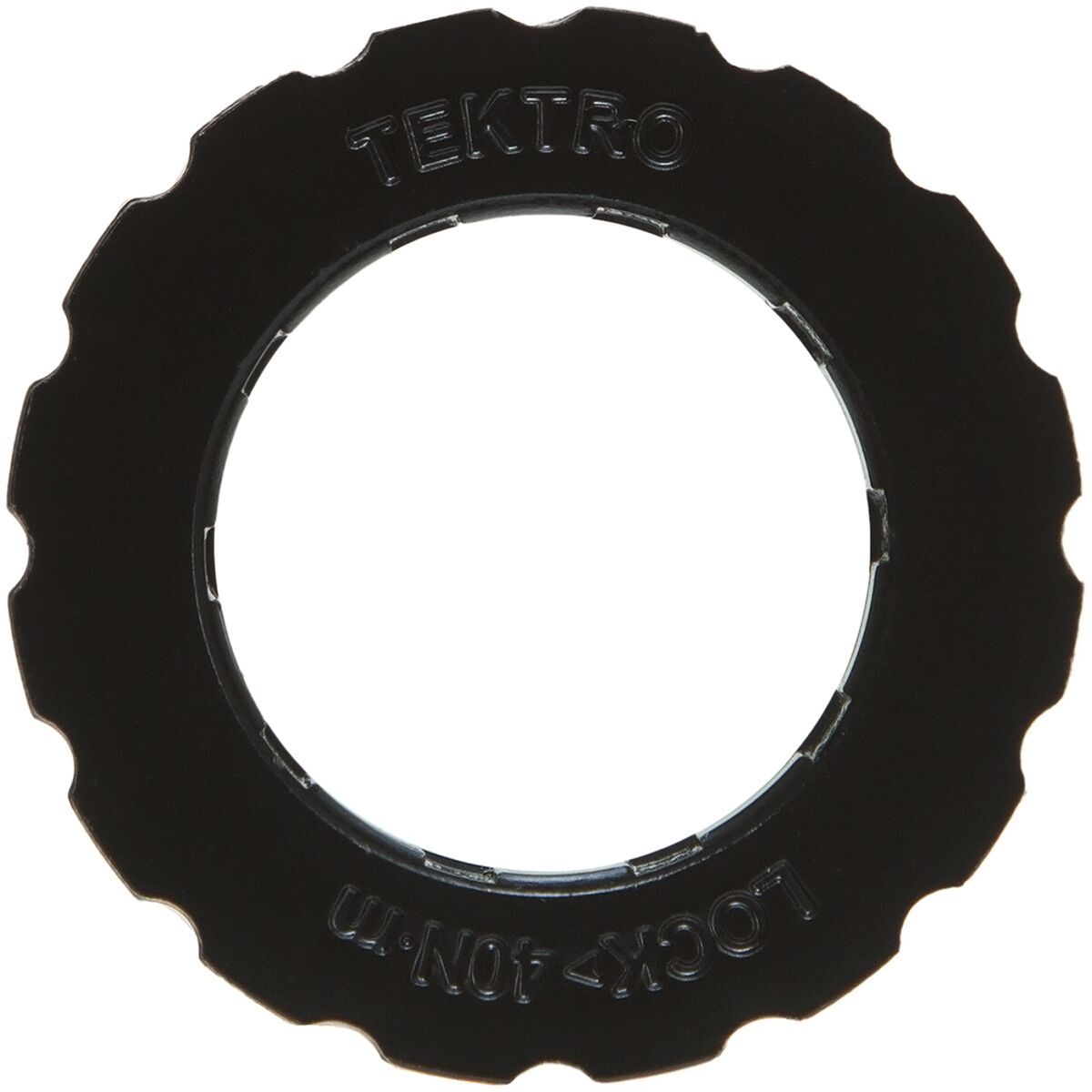 Tektro Steel Centerlock Lock Ring Black, 15-20mm Axle