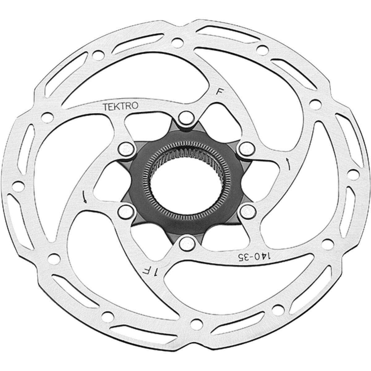 Tektro Tektro Disc Brake Rotor - Centerlock Silver, 160mm