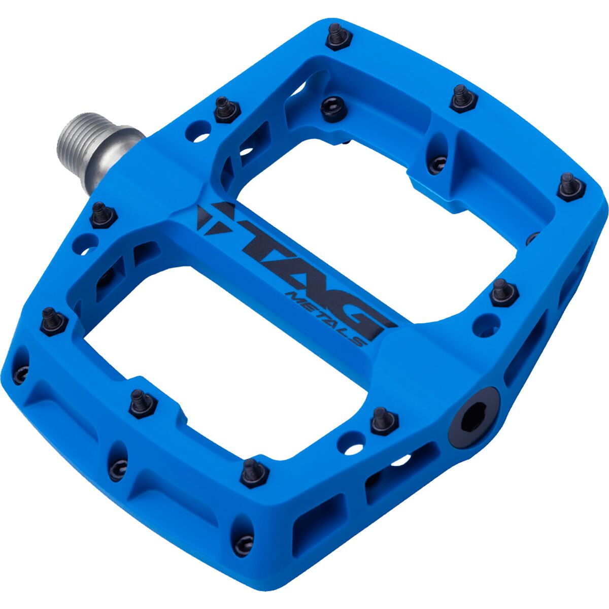 TAG Metals T3 Nylon Pedals - Blue, Set