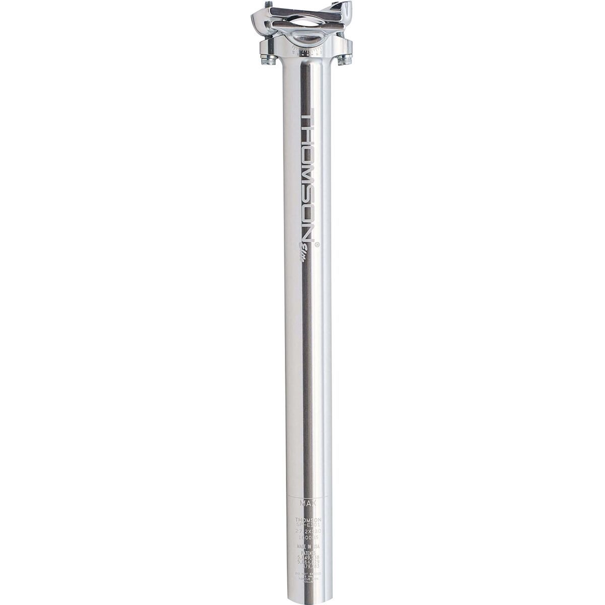 Thomson Elite Seatpost Silver, 27.2/410mm