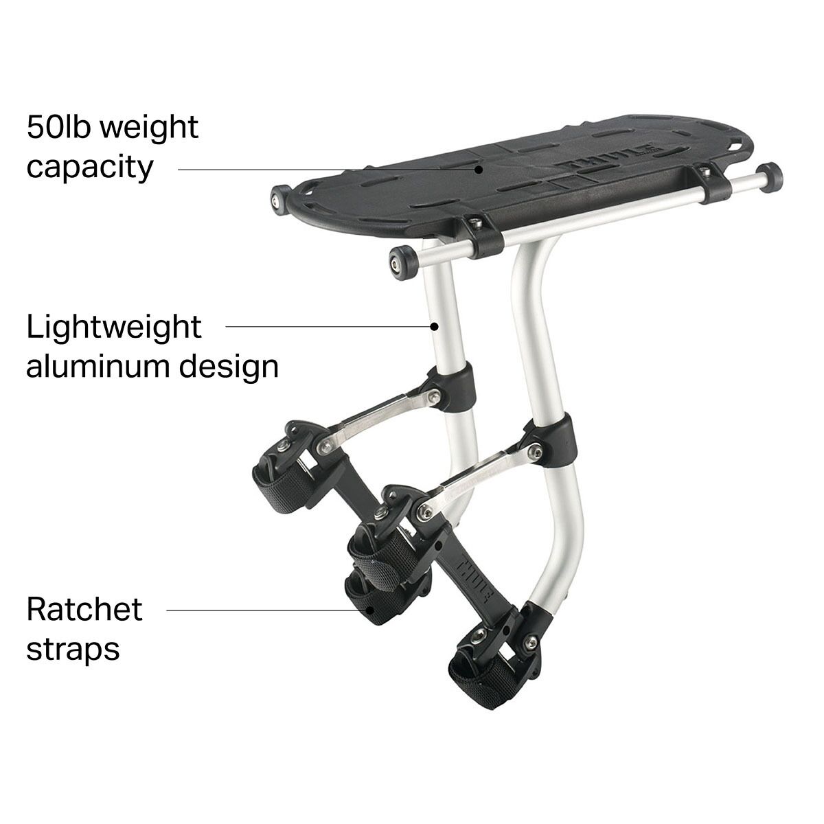 Thule TourRack　セット Thule Pack 'n Pedal Tour Rack - Accessories