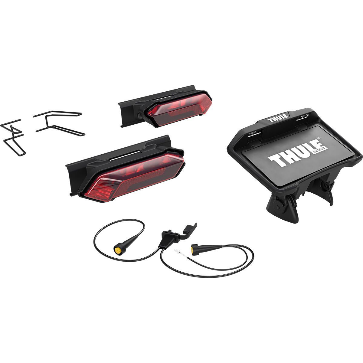 Thule Verse Light & Plate Kit Black/Red, One Size