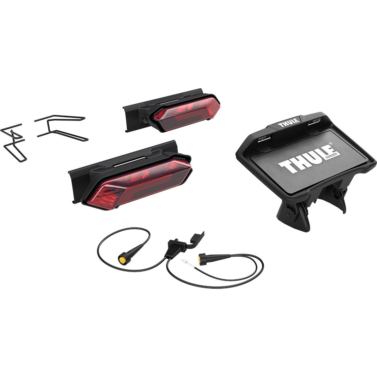 Thule Verse Light & Plate Kit Black/Red, One Size
