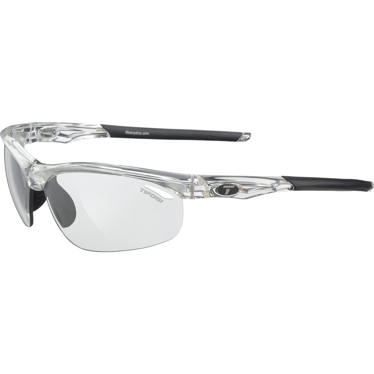 Tifosi Optics Tifosi Optics Veloce Photochromic Sunglasses Crystal Clear/Light Night, One Size - Men's