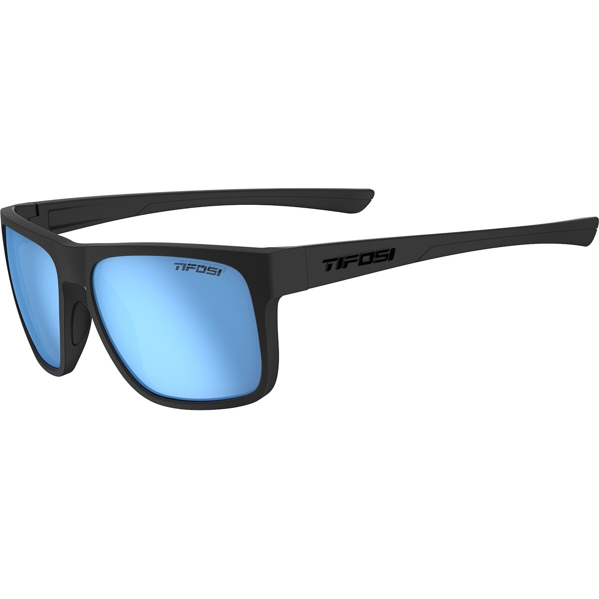 Tifosi Optics Tifosi Optics Swick Polarized Sunglasses Blackout/Sky Blue Polarized, One Size - Men's - $59.95 at Competitive Cyclist