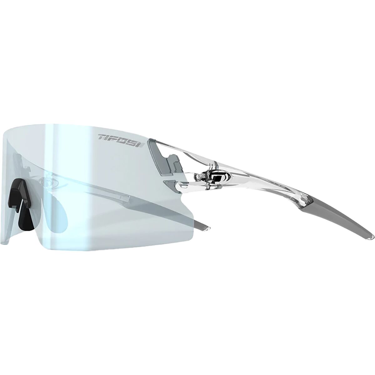 Tifosi Optics Tifosi Optics Rail XC Photochromic Sunglasses Crystal Clear/Clarion Blue, One Size - Men's