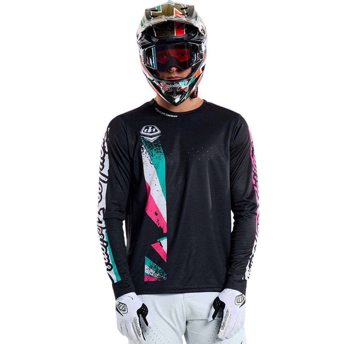 Troy Lee Designs Troy Lee Designs Sprint Jersey - Men's Full Pull Black, XL