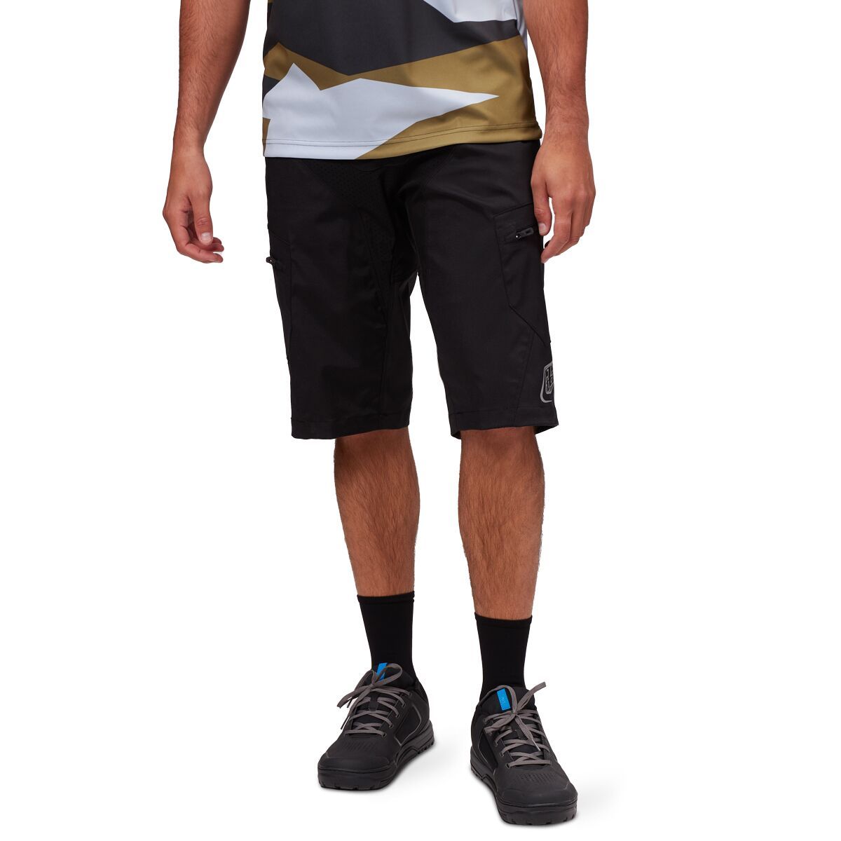 Troy Lee Designs Moto Short - Men's Solid Black, 30