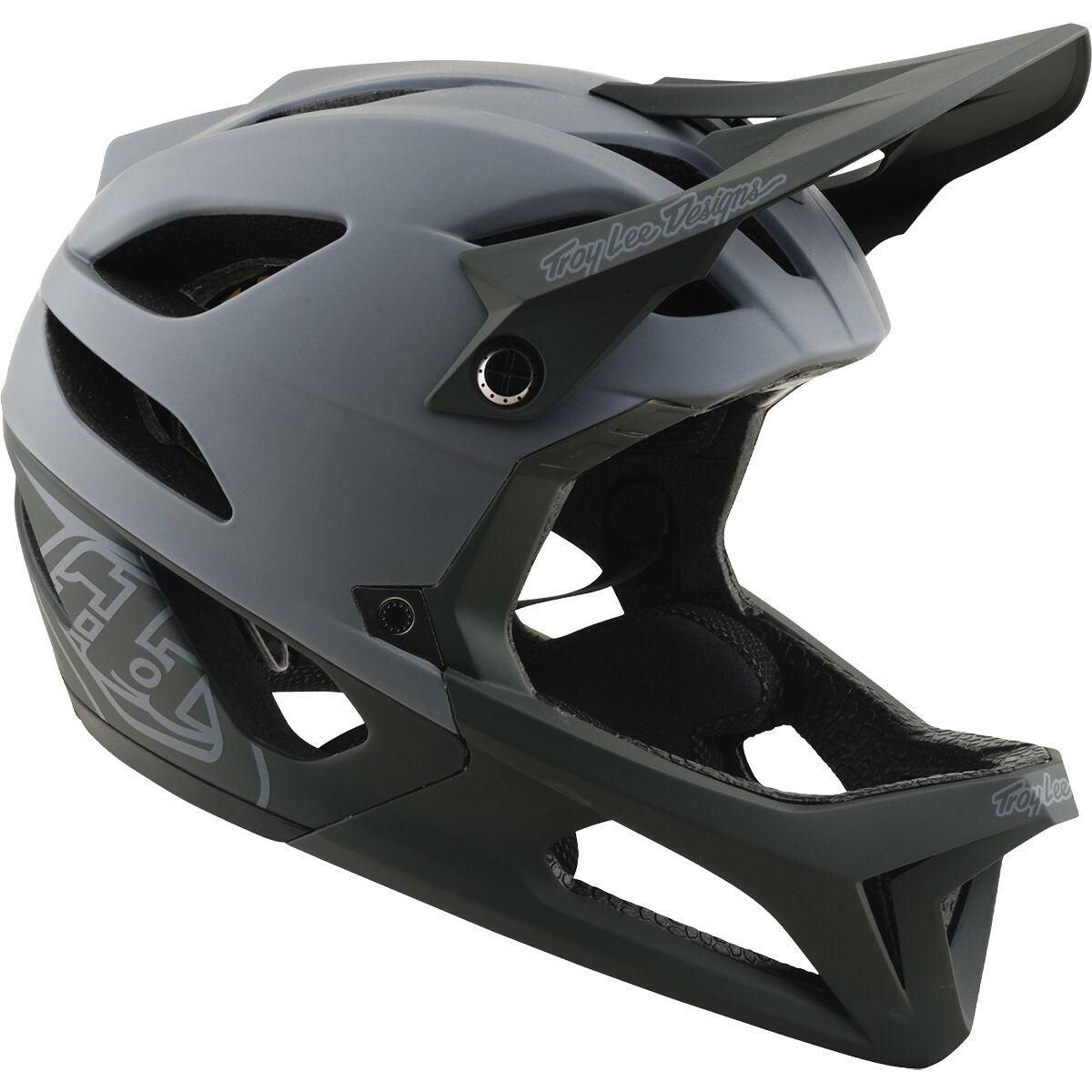 Troy Lee Designs Stage Mips Helmet Drone Gray, M/L