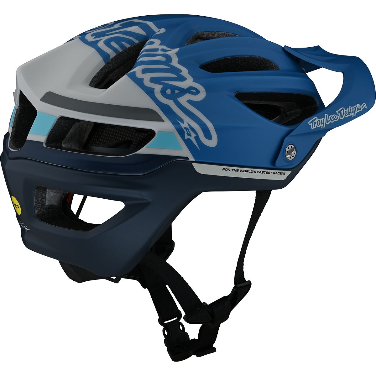 Troy Lee ヘルメット 自転車用 A2 Mips Silhouette ブルー/XL