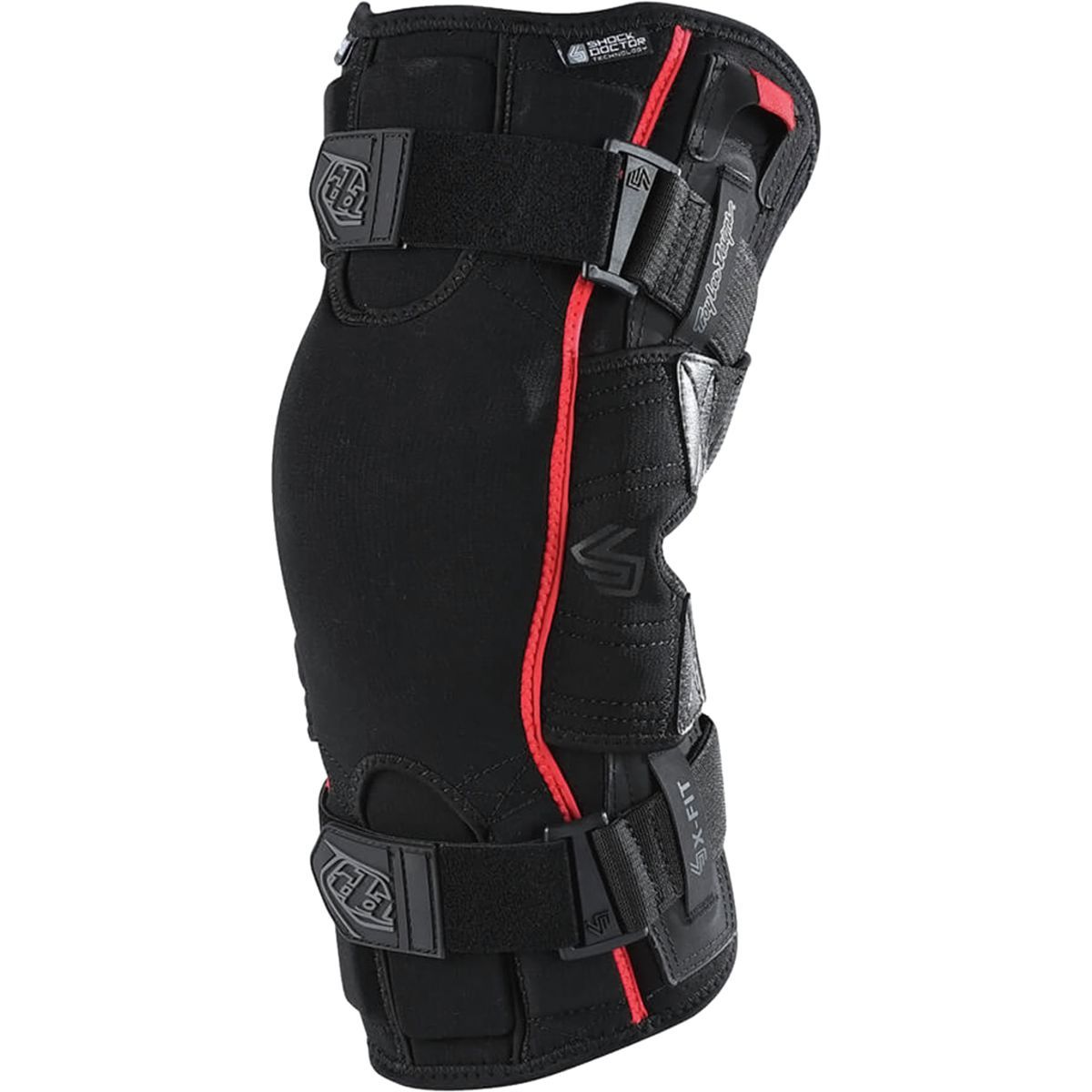 Troy Lee Designs 6400 Knee Brace Solid Black, L