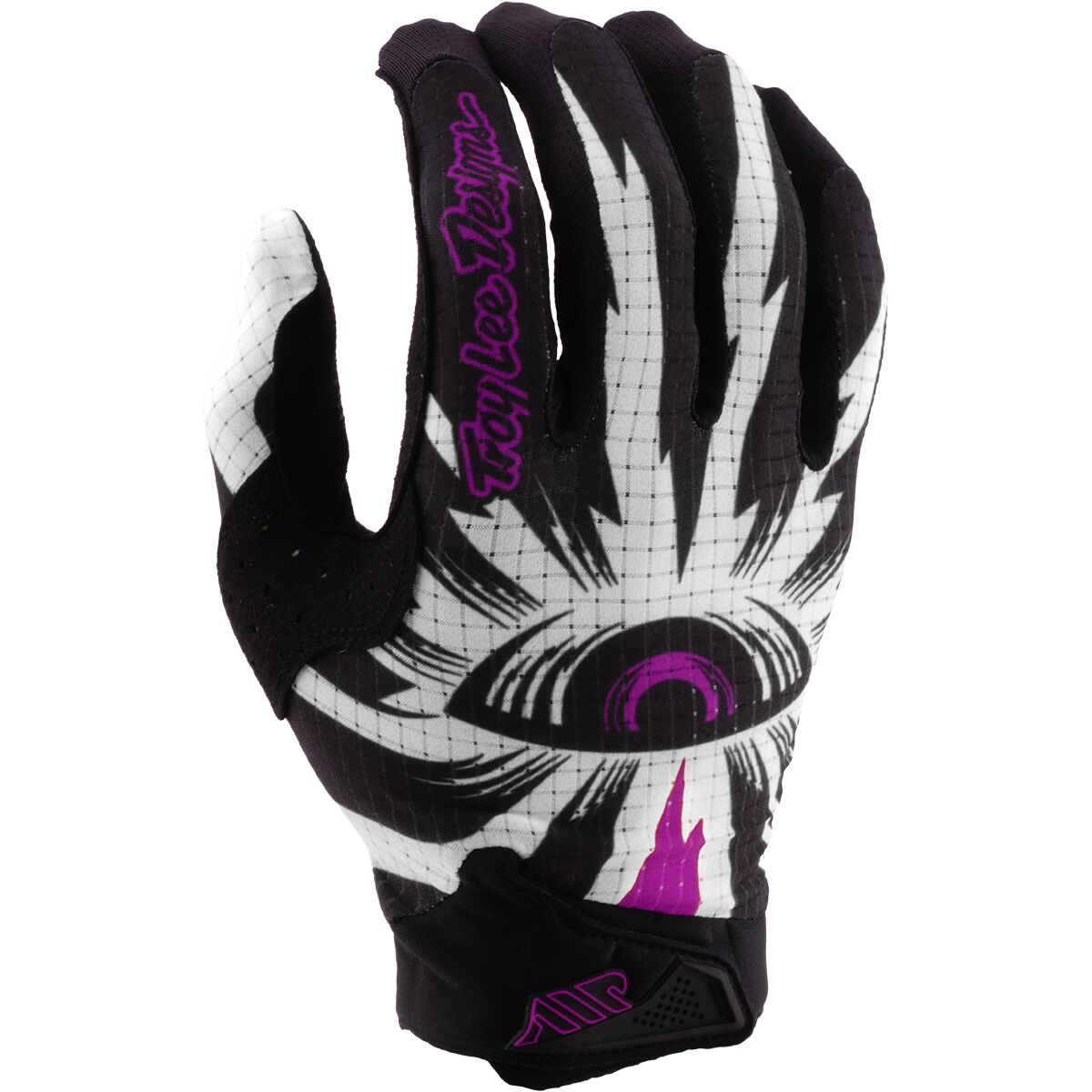 Troy Lee Designs Air Glove - Kids' Cyclops Black/Fuchsia, M