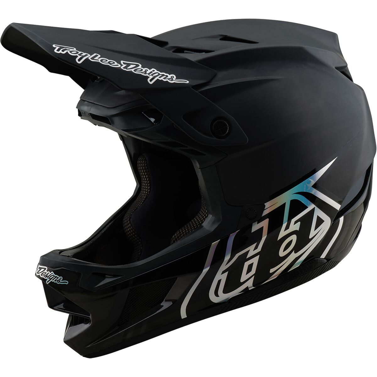 Troy Lee Designs Troy Lee Designs D4 Carbon Mips Helmet Drip White, M