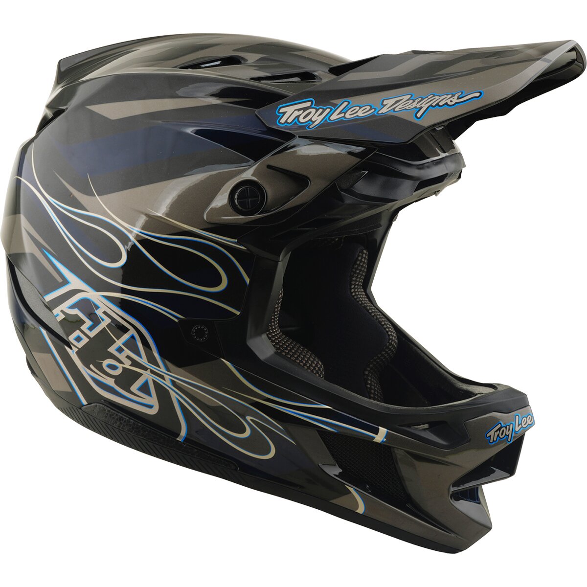 Troy Lee Designs D4 Composite Mips Helmet Burst Gray, M