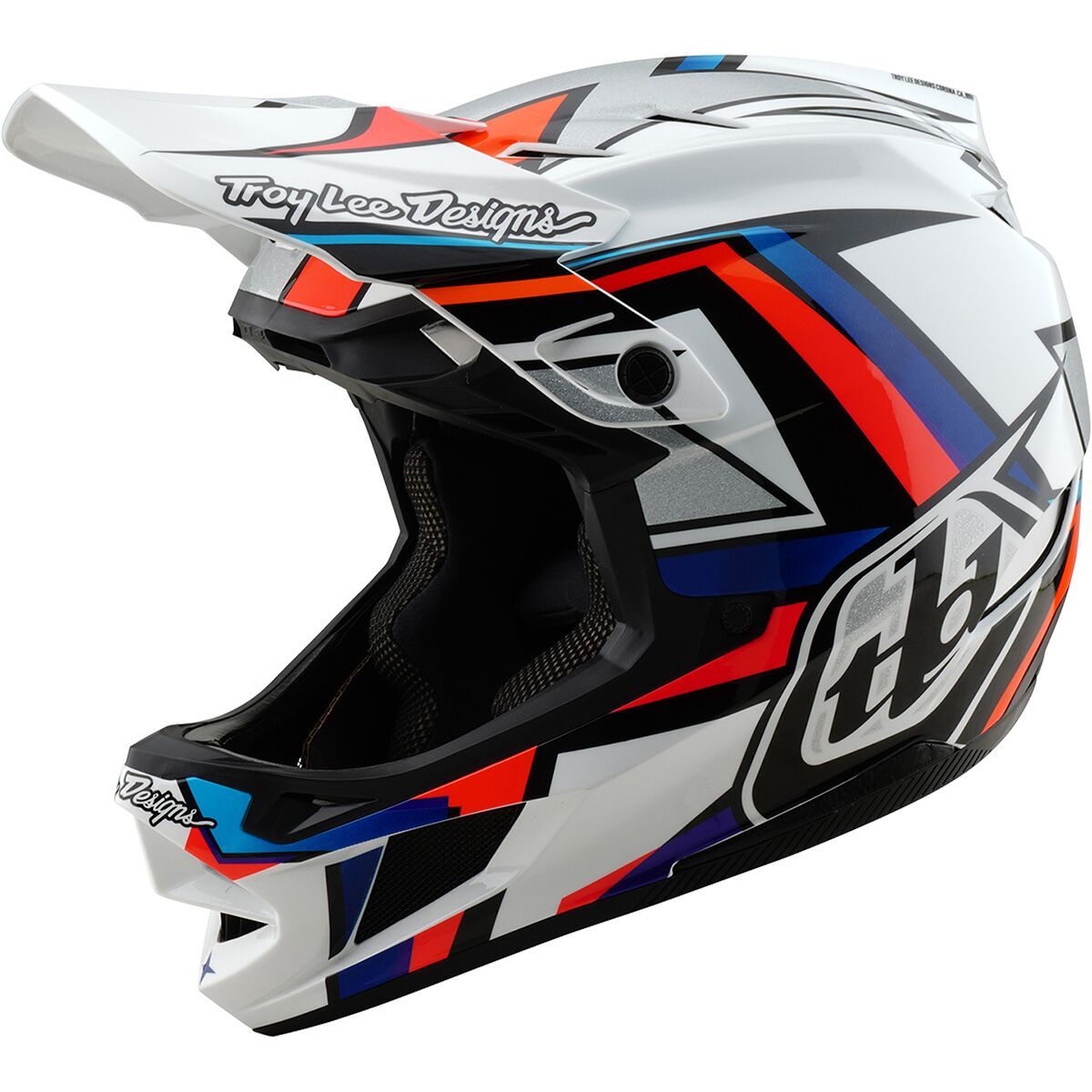 Troy Lee Designs D4 Composite Mips Helmet Drip Glo Yellow, M