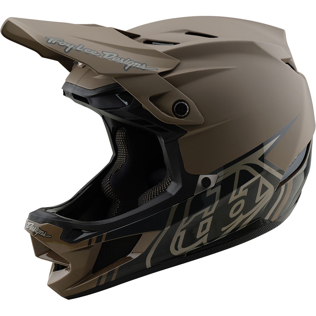 Troy Lee Designs D4 Composite Mips Helmet Stealth Caper, M