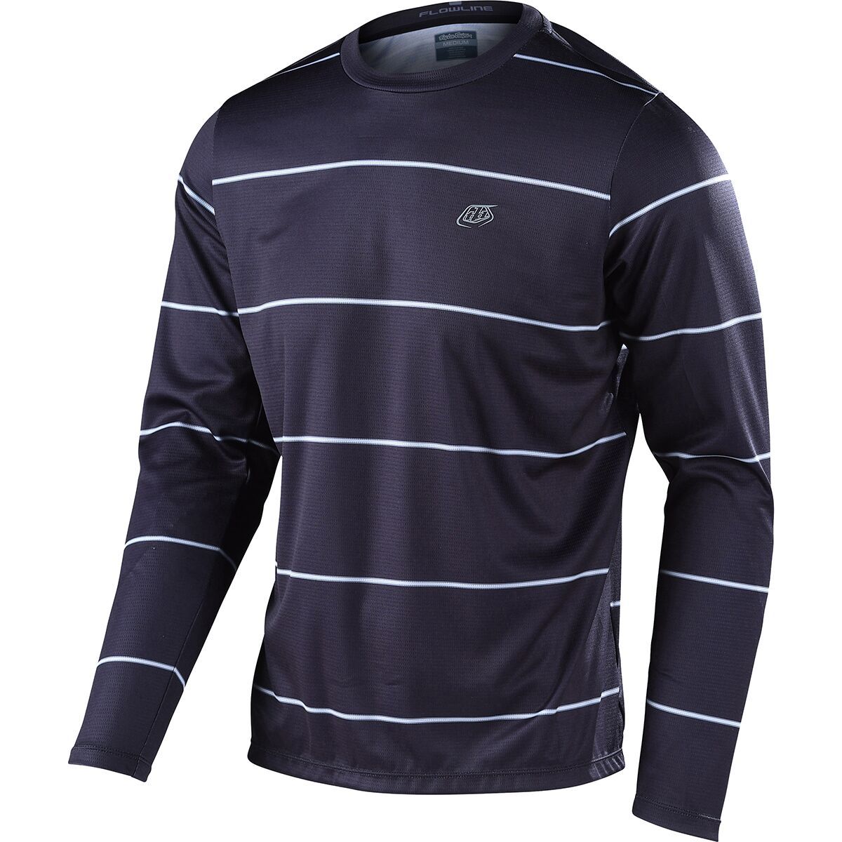 Troy Lee Designs Troy Lee Designs Flowline Long-Sleeve Jersey - Men's Revert Black, S