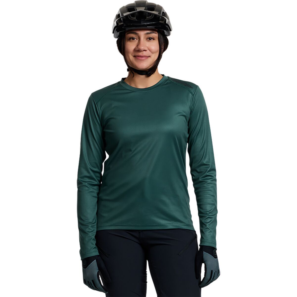 Troy Lee Designs Troy Lee Designs Lilium Long-Sleeve Jersey - Women's Mono Jade, L