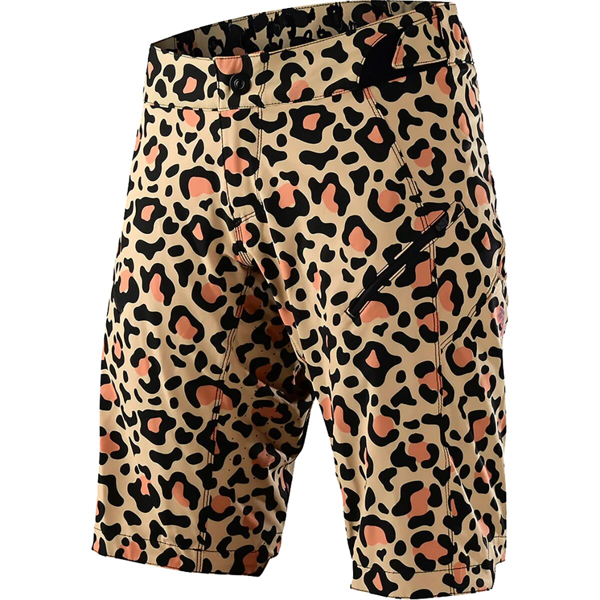 Troy Lee Designs Troy Lee Designs Lilium Short Shell - Women's Leopard Bronze, M
