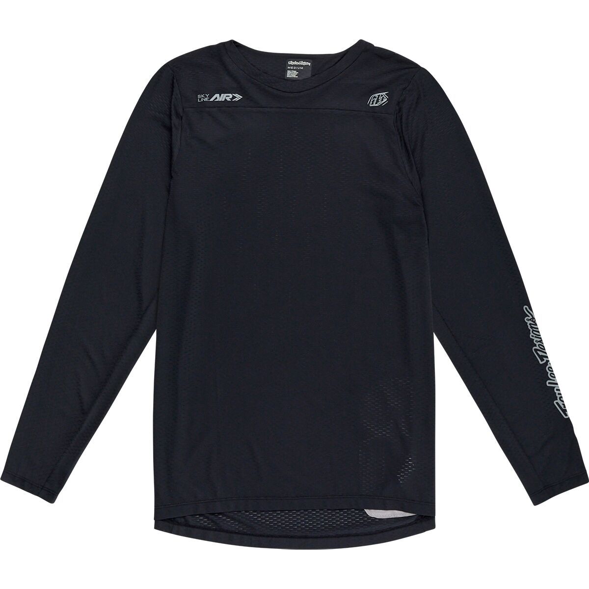 Troy Lee Designs Skyline Air Long-Sleeve Jersey - Men's Mono Black, S