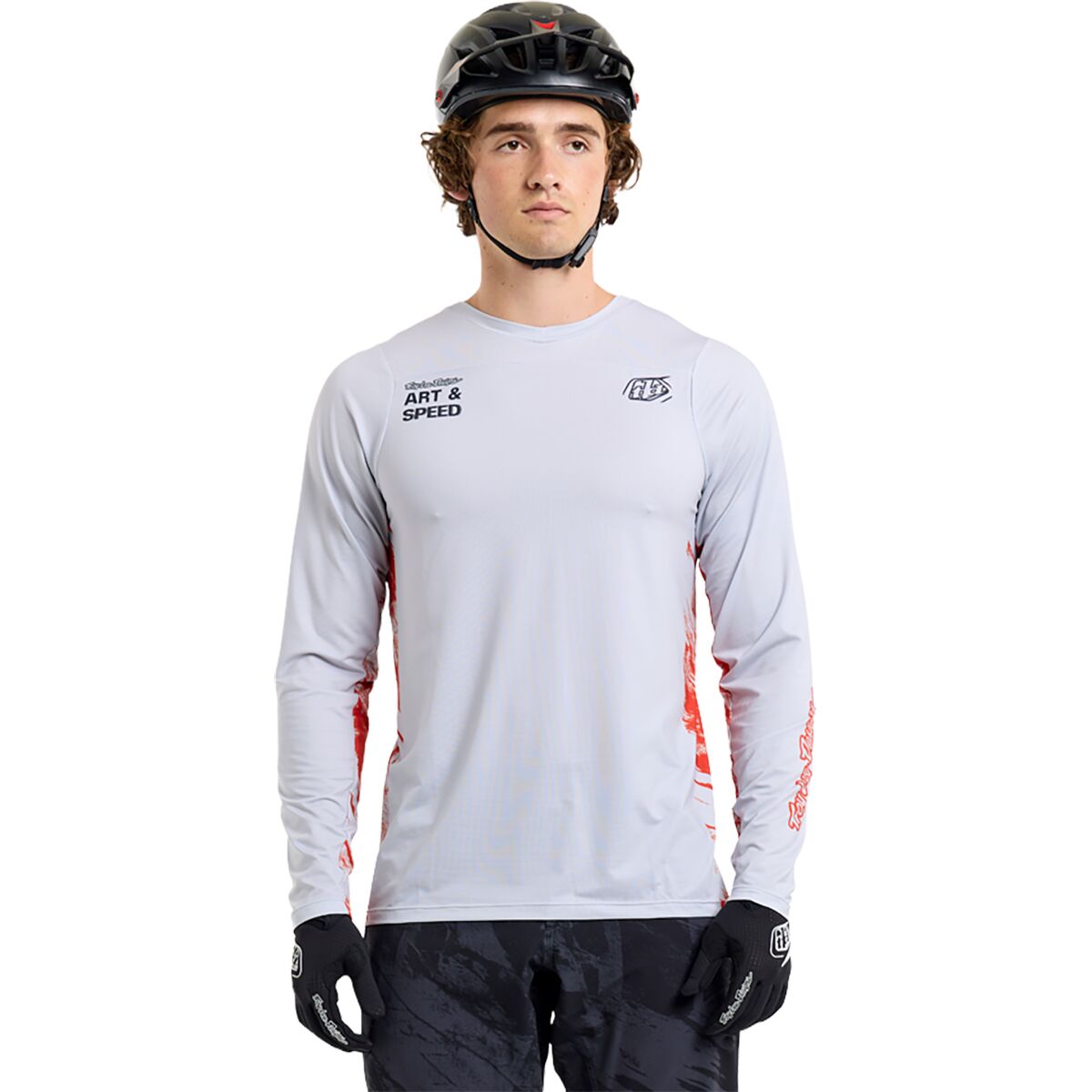 Troy Lee Designs Troy Lee Designs Skyline Long-Sleeve Jersey - Men's Elemental Limestone, XL