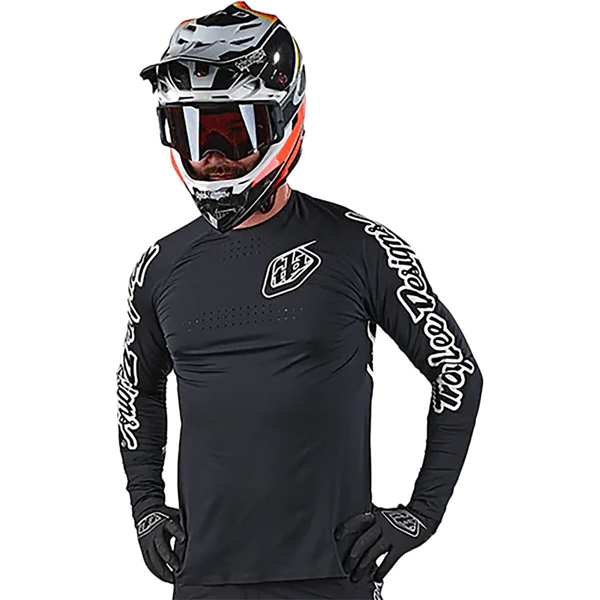 Troy Lee Designs Sprint Ultra Jersey - Men's Mono Black, L