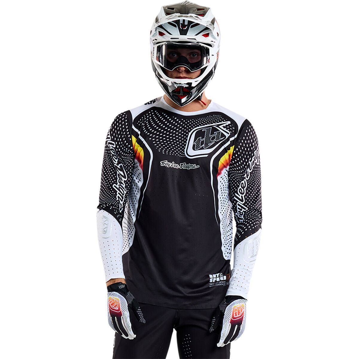 Troy Lee Designs Troy Lee Designs Sprint Ultra Jersey - Men's Optic Black, XL