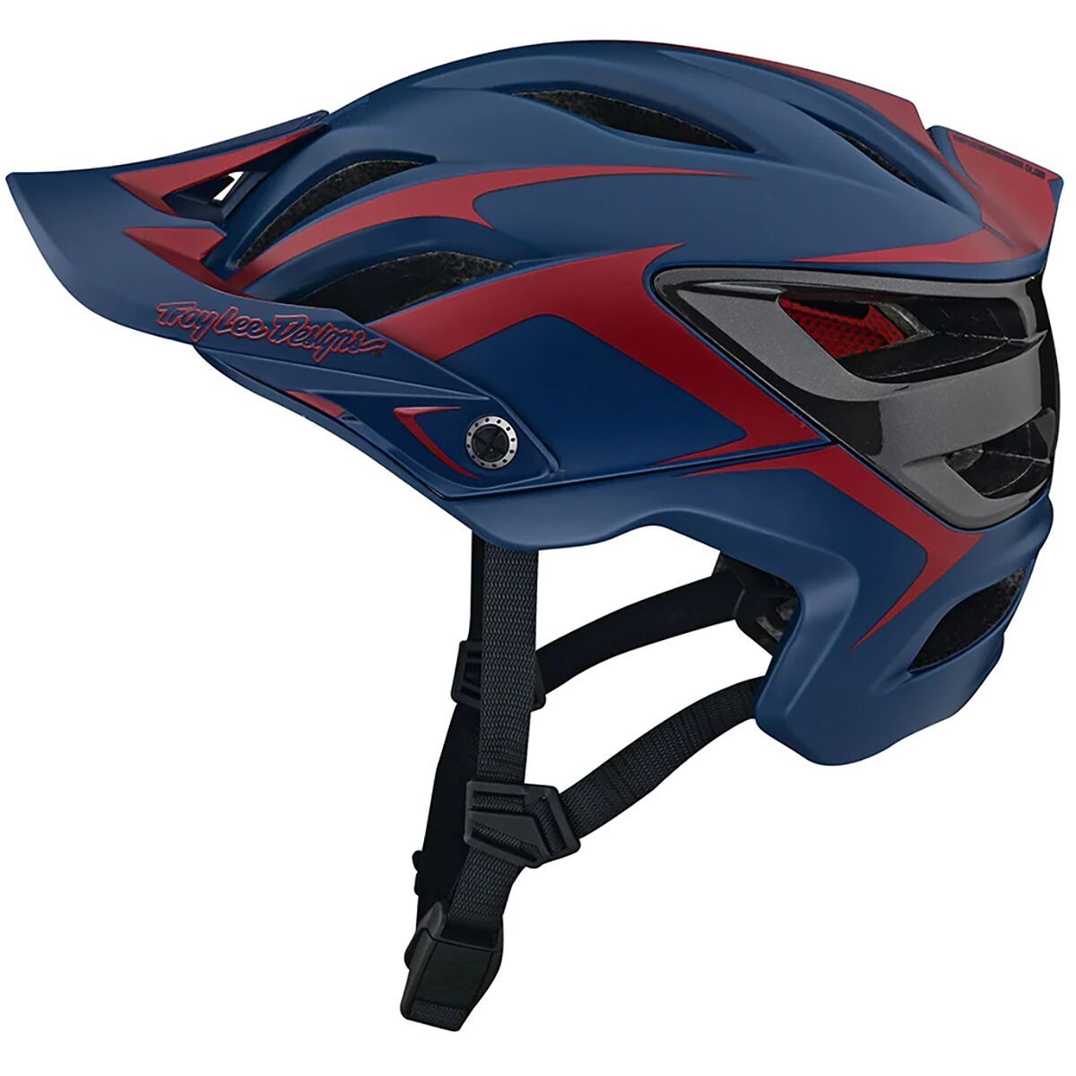 Troy Lee Designs A3 Mips Helmet Dark Blue/Burgundy, M/L